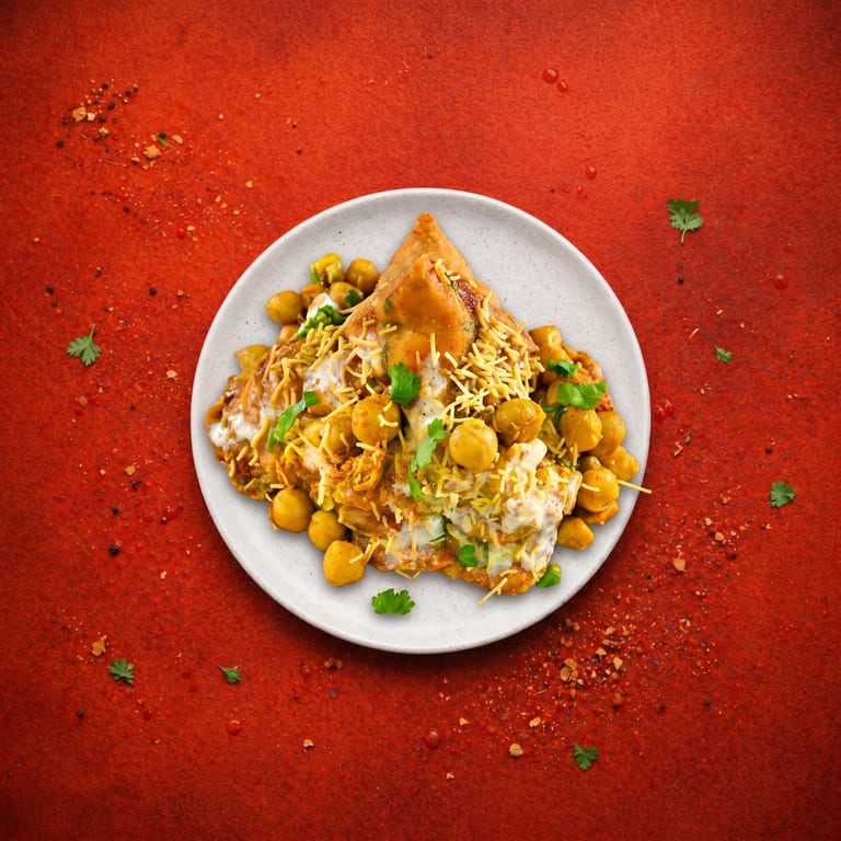 Samosa Chaat Delight