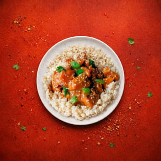 Sesame Lamb
