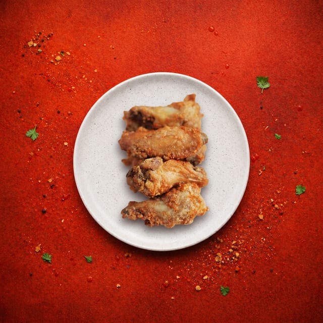 Crispy Chicken Wings.