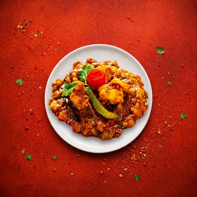 Shrimp Madras.