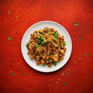 Chicken Keema Mutter