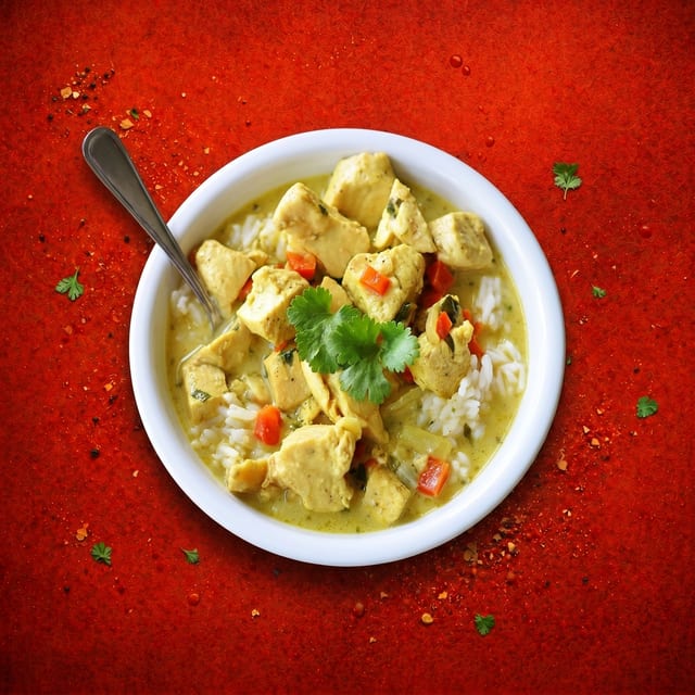 Kid's Mango Chicken.