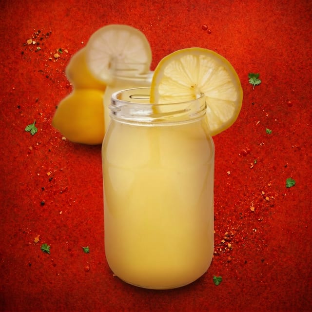 Homemade Lemonade.