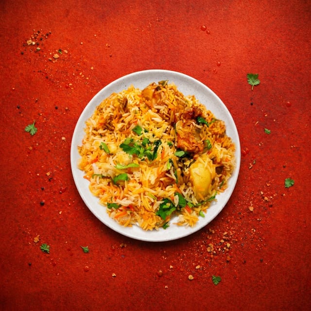 Bombay Mixed Seafood Biryani.