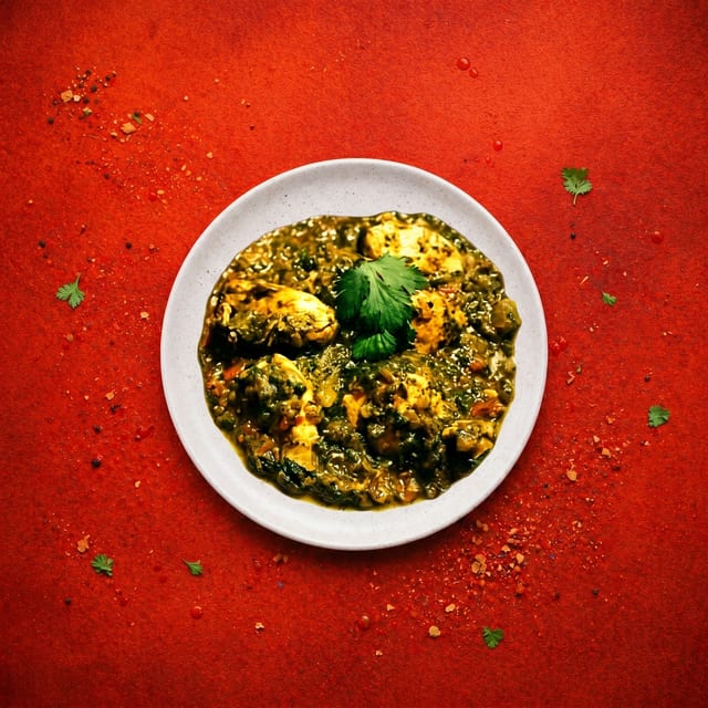 Salmon Saag.