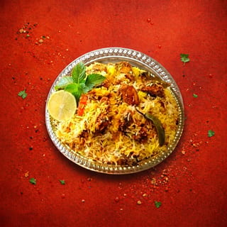 Hyderabadi Mixed Meat Biryani